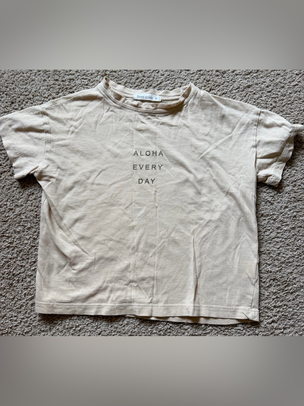 Aloha Every Day Shirt size 3t